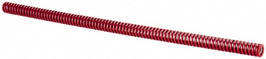 Dayton Lamina 9-0848-26 Die Spring 1/2" Hole Dia, 9/32" Rod Dia, 12" Free Length, Red