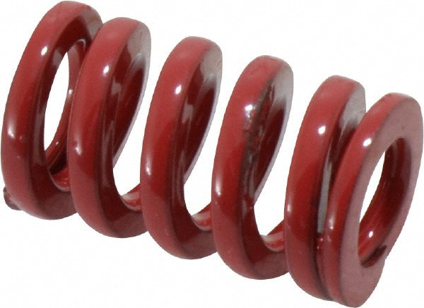 Dayton Lamina 9-1004-26 Die Spring 5/8" Hole Dia, 11/32" Rod Dia, 1" Free Length, Red