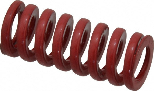 Dayton Lamina 9-1006-26 Die Spring 5/8" Hole Dia, 11/32" Rod Dia, 1-1/2" Free Length, Red