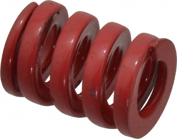 Dayton Lamina 9-1204-26 Die Spring 3/4" Hole Dia, 3/8" Rod Dia, 1" Free Length, Red
