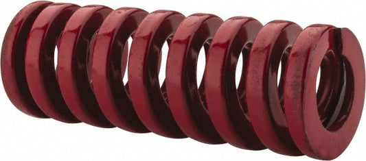 Dayton Lamina 9-1208-26 Die Spring 3/4" Hole Dia, 3/8" Rod Dia, 2" Free Length, Red