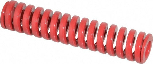 Dayton Lamina 9-1214-26 Die Spring 3/4" Hole Dia, 3/8" Rod Dia, 3-1/2" Free Length, Red