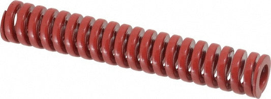 Dayton Lamina 9-1218-26 Die Spring 3/4" Hole Dia, 3/8" Rod Dia, 4-1/2" Free Length, Red