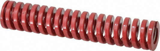 Dayton Lamina 9-1620-26 Die Spring 1" Hole Dia, 1/2" Rod Dia, 5" Free Length, Red