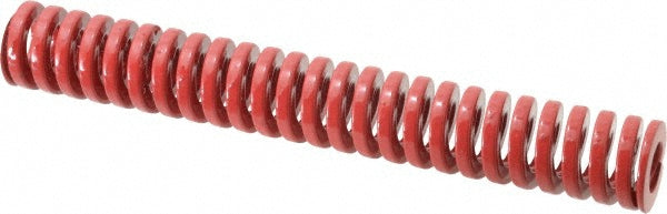 Dayton Lamina 9-1628-26 Die Spring 1" Hole Dia, 1/2" Rod Dia, 7" Free Length, Red