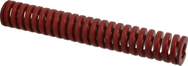 Dayton Lamina 9-2032-26 Die Spring 1-1/4" Hole Dia, 5/8" Rod Dia, 8" Free Length, Red