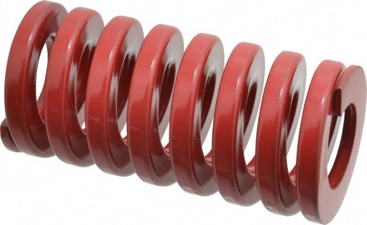 Dayton Lamina 9-3216-26 Die Spring 2" Hole Dia, 1" Rod Dia, 4" Free Length, Red