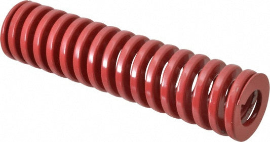 Dayton Lamina 9-3232-26 Die Spring 2" Hole Dia, 1" Rod Dia, 8" Free Length, Red