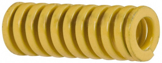 Dayton Lamina 9-0604-36 Die Spring 3/8" Hole Dia, 3/16" Rod Dia, 1" Free Length, Yellow