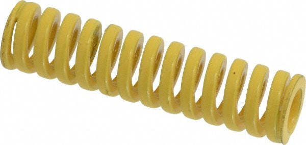 Dayton Lamina 9-0808-36 Die Spring 1/2" Hole Dia, 9/32" Rod Dia, 2" Free Length, Yellow