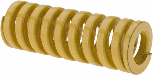 Dayton Lamina 9-1007-36 Die Spring 5/8" Hole Dia, 11/32" Rod Dia, 1-3/4" Free Length, Yellow