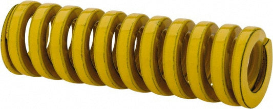 Dayton Lamina 9-1008-36 Die Spring 5/8" Hole Dia, 11/32" Rod Dia, 2" Free Length, Yellow