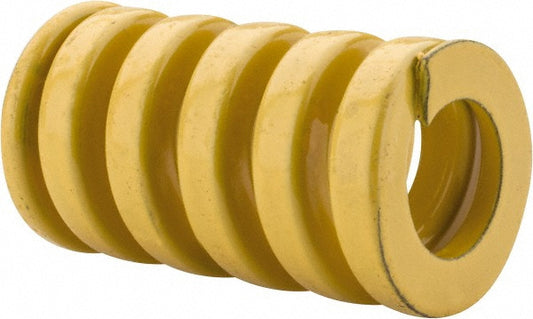Dayton Lamina 9-1205-36 Die Spring 3/4" Hole Dia, 3/8" Rod Dia, 1-1/4" Free Length, Yellow