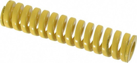 Dayton Lamina 9-1214-36 Die Spring 3/4" Hole Dia, 3/8" Rod Dia, 3-1/2" Free Length, Yellow
