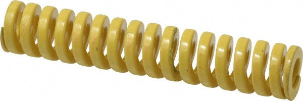 Dayton Lamina 9-1216-36 Die Spring 3/4" Hole Dia, 3/8" Rod Dia, 4" Free Length, Yellow