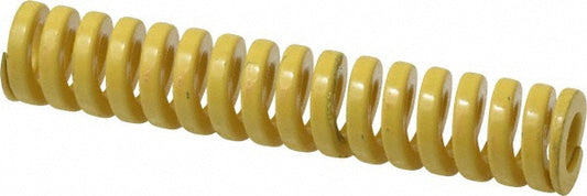 Dayton Lamina 9-1216-36 Die Spring 3/4" Hole Dia, 3/8" Rod Dia, 4" Free Length, Yellow