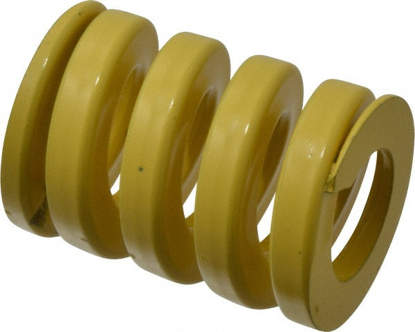 Dayton Lamina 9-2408-36 Die Spring 1-1/2" Hole Dia, 3/4" Rod Dia, 2" Free Length, Yellow