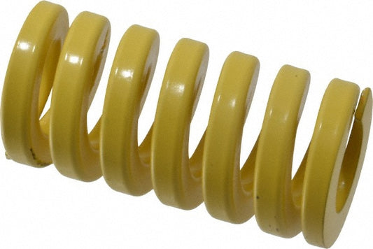 Dayton Lamina 9-2412-36 Die Spring 1-1/2" Hole Dia, 3/4" Rod Dia, 3" Free Length, Yellow