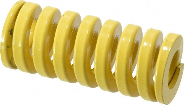 Dayton Lamina 9-2414-36 Die Spring 1-1/2" Hole Dia, 3/4" Rod Dia, 3-1/2" Free Length, Yellow