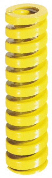 Dayton Lamina 9-3214-36 Die Spring 2" Hole Dia, 1" Rod Dia, 3-1/2" Free Length, Yellow