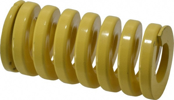 Dayton Lamina 9-3216-36 Die Spring 2" Hole Dia, 1" Rod Dia, 4" Free Length, Yellow