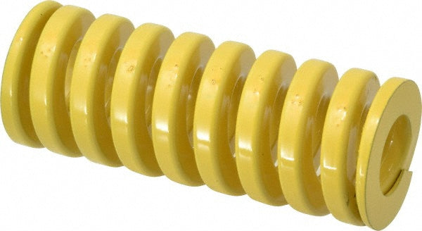 Dayton Lamina 9-3220-36 Die Spring 2" Hole Dia, 1" Rod Dia, 5" Free Length, Yellow