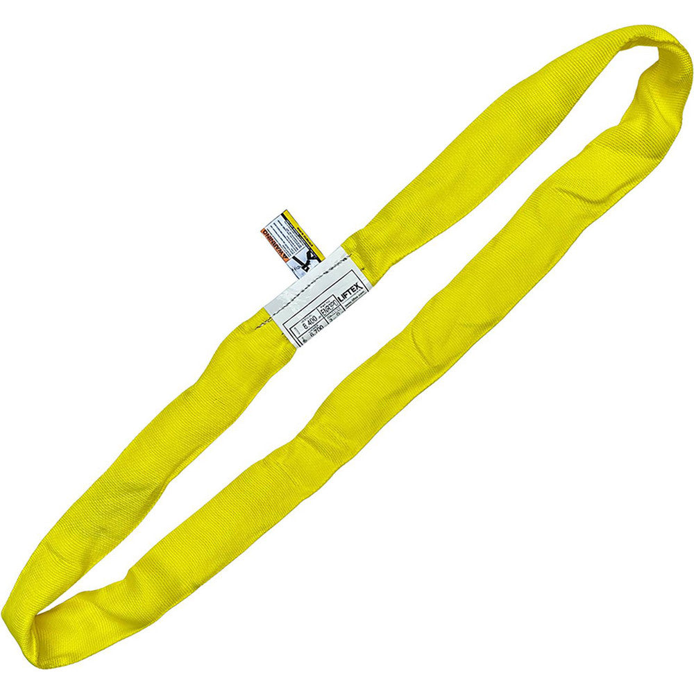Liftex ENR3X8PD Round Slings Sling Type Endless  Sling Material Polyester  Sling Length (Feet) 8  Sling Diameter (Inch) 1-1/8  Braided No  Vertical Capacity (Lb.) 8400 (Pounds)