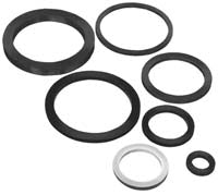 EVER-TITE Coupling Products 312GSKVA O-Ring 1-7/16" ID x 1-15/16" OD, 1/4" Thick, Dash 312, Viton
