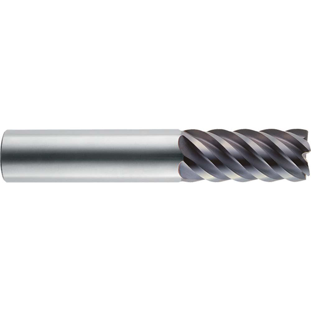 RobbJack XF-602-16-030 Corner Radius End Mill 1/2" Dia, 1" LOC, 0.03" Radius, 6 Flutes, Solid Carbide