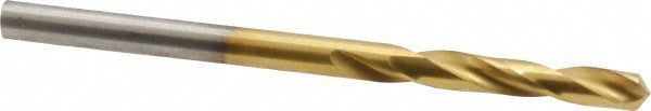 Chicago-Latrobe 48401 Screw Machine Length Drill Bit #31 (0.1200) Dia, 135 deg, HSS