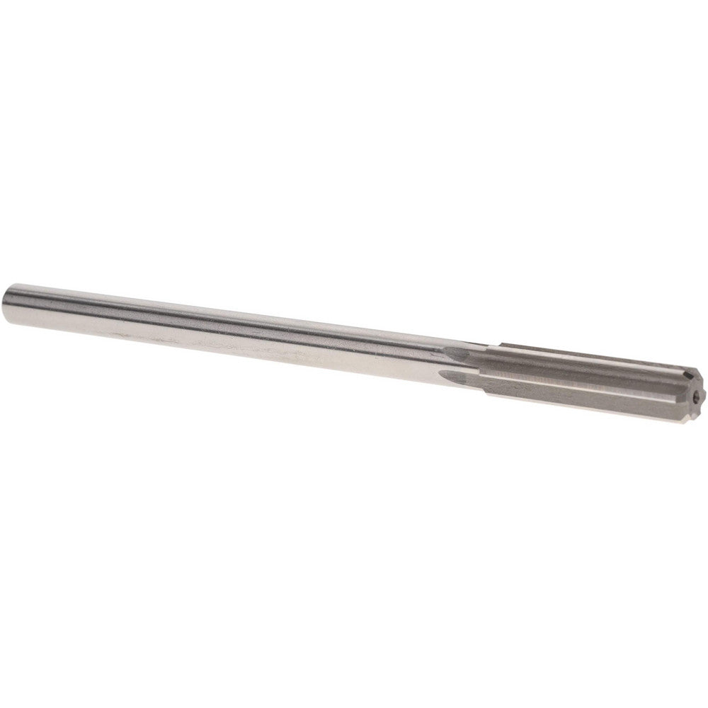 Hertel Reamers 433-0.5070 Chucking Reamer 0.5070" Dia, 8" OAL, 2" Flute Length, Straight Flute, Straight-Cylindrical Shank, HSS