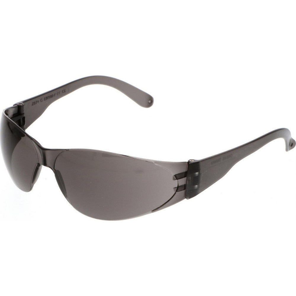 MCR Safety CL112 Safety Glasses Scratch-Resistant, Polycarbonate, Gray Lenses, Full-Framed
