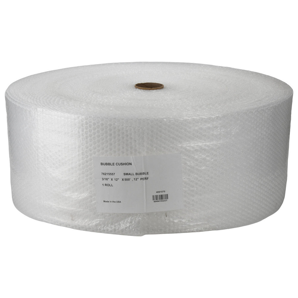 PREGIS CORPORATION 4061070 500' Long x 12" Wide x 3/16" Thick, Small Sized Bubble Roll