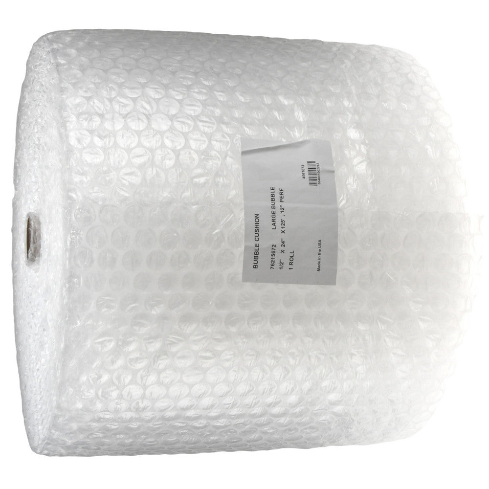 PREGIS CORPORATION 4061074 125' Long x 24" Wide x 1/2" Thick, Large Sized Bubble Roll
