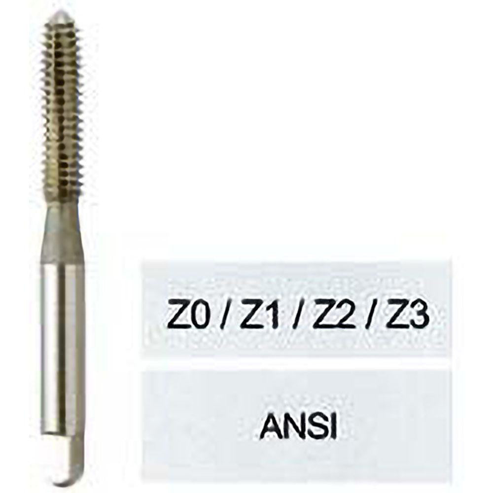 YG-1 Z3324 Thread Forming Tap #10-24 UNC, Bottoming, Vanadium High Speed Steel, TiN Coated