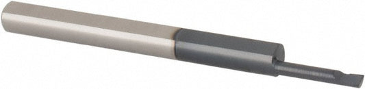 Scientific Cutting Tools, Inc. B060300A Boring Bar 0.0600" Min Bore, 0.3000" Max Depth, Right Hand, 0.125" Shank Dia, Submicron Solid Carbide
