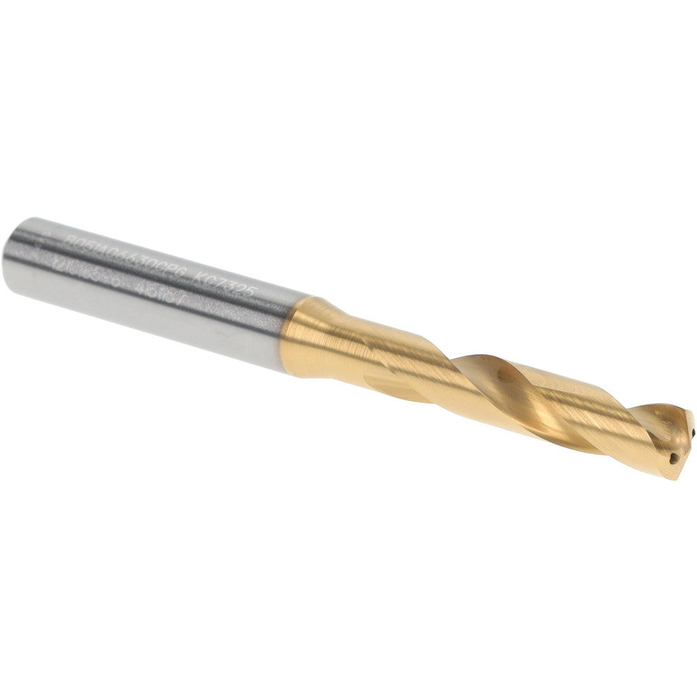 Kennametal 4151157 Screw Machine Length Drill Bit Letter G, 140 deg Point, Solid Carbide