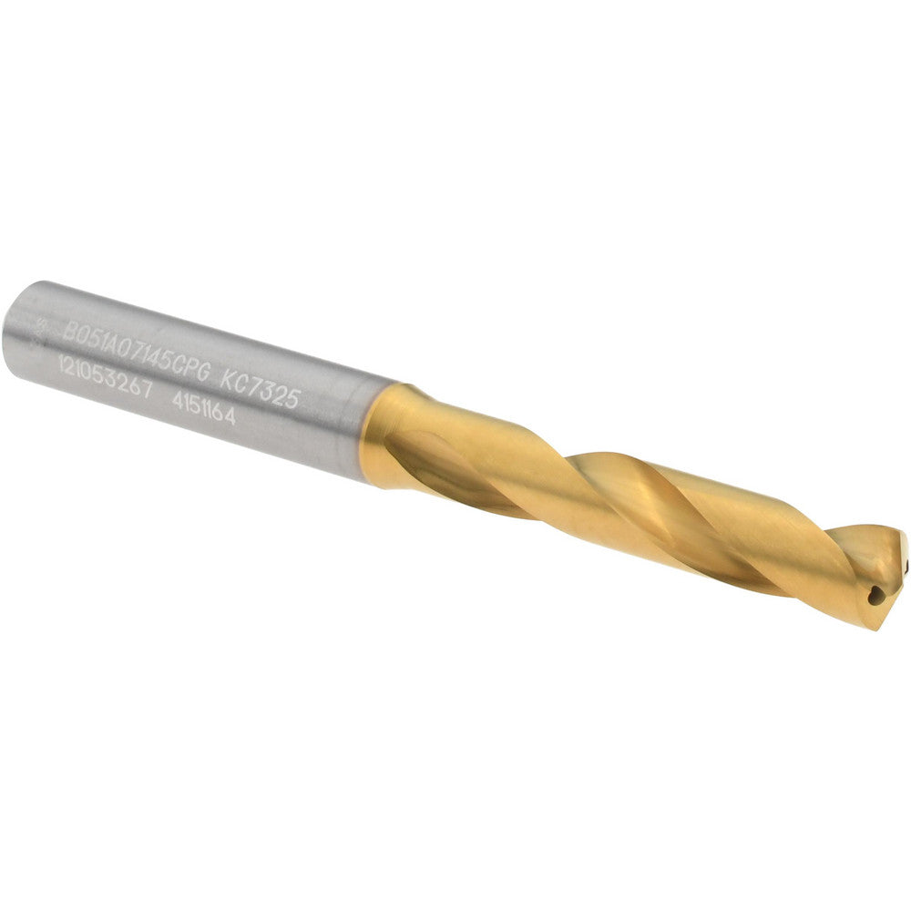 Kennametal 4151164 Screw Machine Length Drill Bit 9/32" Dia, 140 deg Point, Solid Carbide