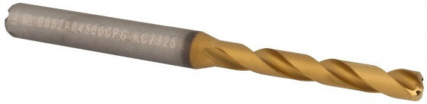 Kennametal 4149202 Jobber Length Drill Bit 4.50 mm (0.1772) Dia, 140 deg, Solid Carbide