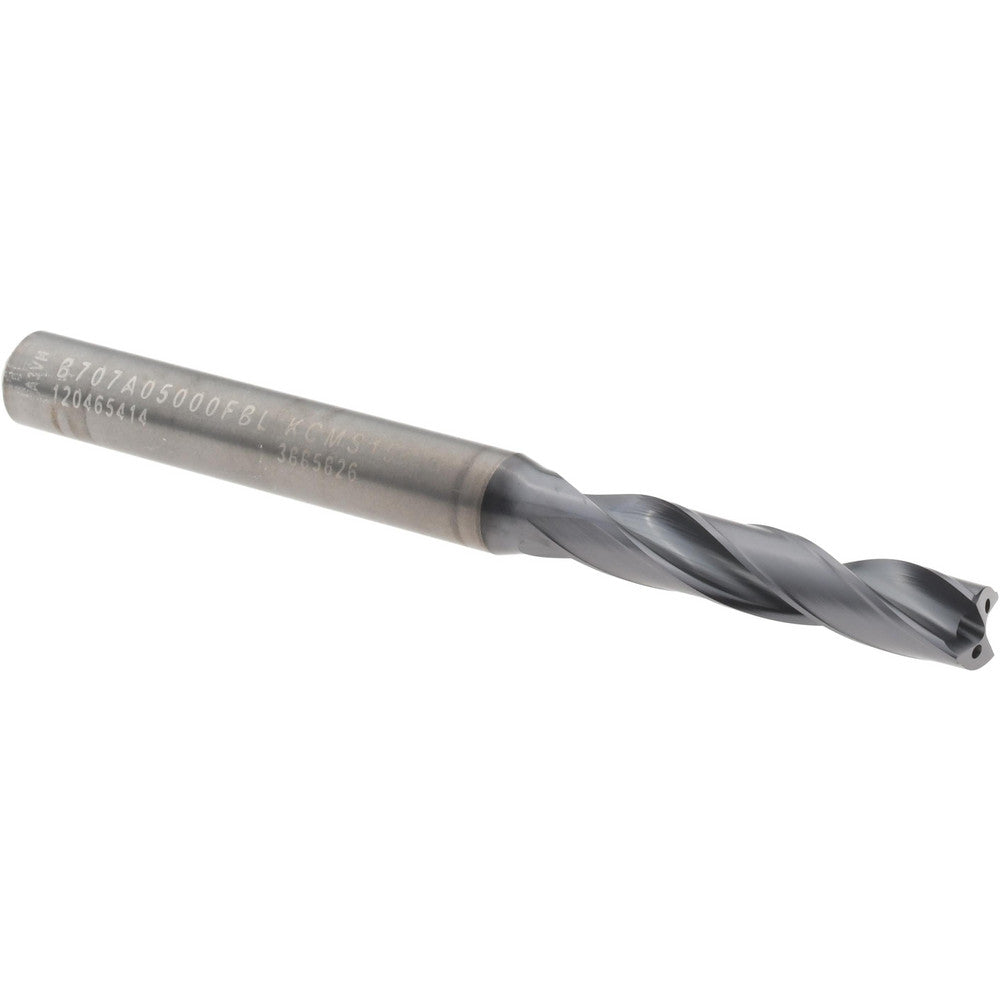 Kennametal 3885826 Screw Machine Length Drill Bit 5.00 mm (0.1969) Dia, 180 deg, Solid Carbide