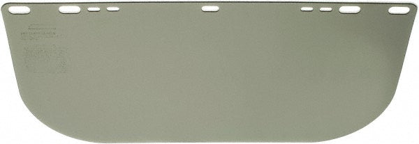 Jackson Safety 29097 Face Shield Windows & Screens Replacement Window, Green, 8" High, 0.04" Thick