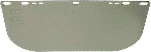 Jackson Safety 29097 Face Shield Windows & Screens Replacement Window, Green, 8" High, 0.04" Thick