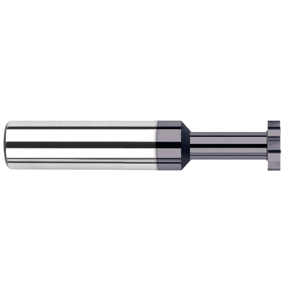 Harvey Tool 22652-C3 Woodruff Keyseat Cutter 1/2" Cut Dia, 1/2" Shank Dia, Straight Tooth