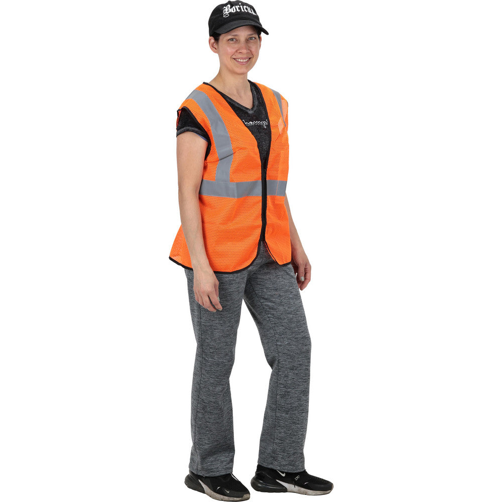 PRO-SAFE PS-MSH3Z-OLXL High Visibility Vest  Large & X-Large, General Purpose Vest,  ANSI Class 2