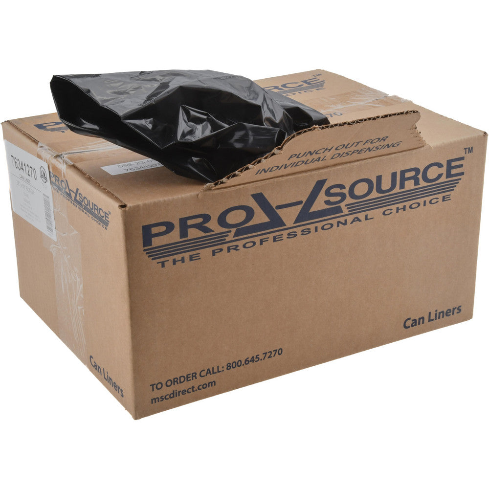 Pro-Source PSRM6151-FB Trash Bags 60 gal, 1.5 mil, 100 Pack