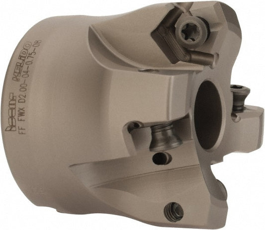 Iscar 3105246 Indexable High-Feed Face Mill 1.37 to 2" Cut Dia, 0.75" Arbor Hole