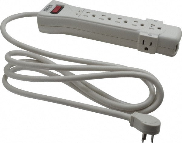 Tripp-Lite SUPER-7 7 Outlets, 120 Volts, 15 Amps, 7' Cord, Power Outlet Strip