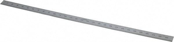 SPI 14-685-2 Steel Rule 300 mm OAL, Metric Graduation, Flexible, 12.7 mm OAW