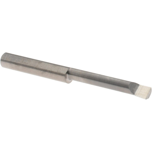 Accupro ACC-BBL1601000 Boring Bar 0.1600" Min Bore Dia, 1" Max Bore Depth, Left Hand, 3/16" Shank Dia, Submicron Solid Carbide