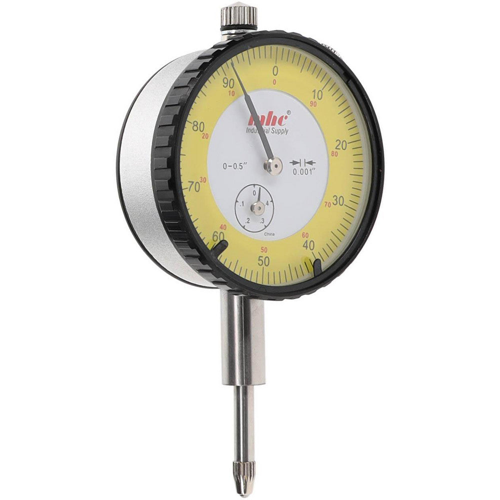 Value Collection 6605-4050 Dial Drop Indicator 0.5" Range, 0-100 Dial Reading, 0.001" Graduation, 2-9/32" Dial Dia